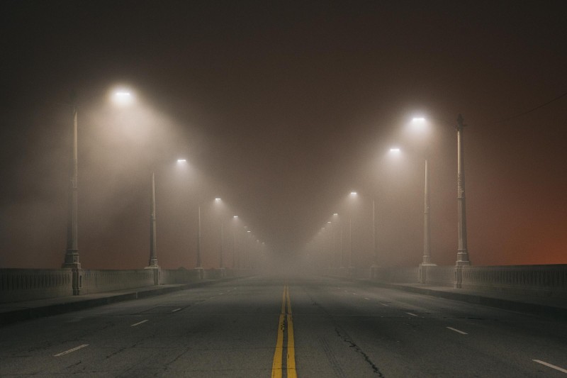 A photo of a road