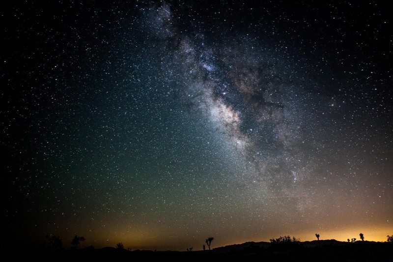 A photo of the milky way galaxy.